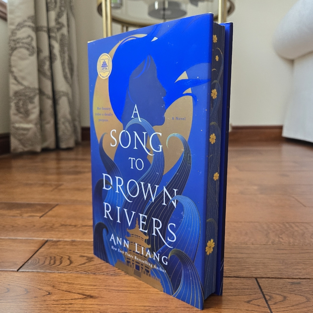 A Song to Drown Rivers by Ann Liang - Sprayed Stencil Edge, Hardcover